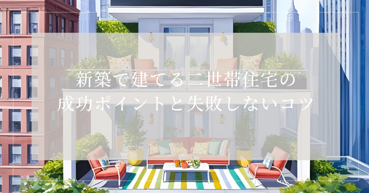 二世帯住宅 新築